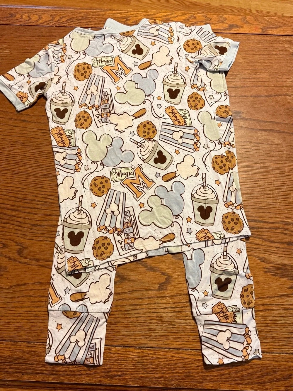 Little Snuggles Boys Girls Size 6T Mickey Bamboo Two Piece Pajamas New NWT